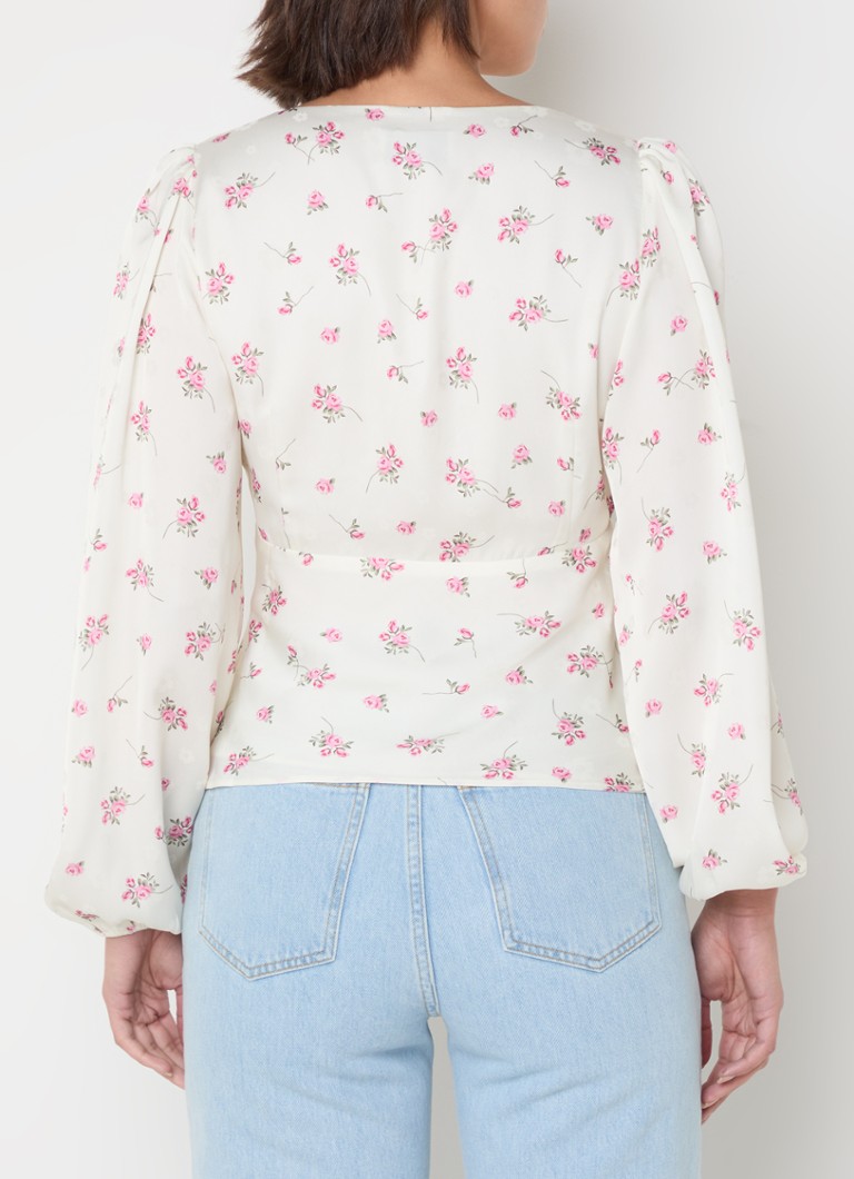 Neo Noir - Jane Cute Rose - Top con stampa floreale
