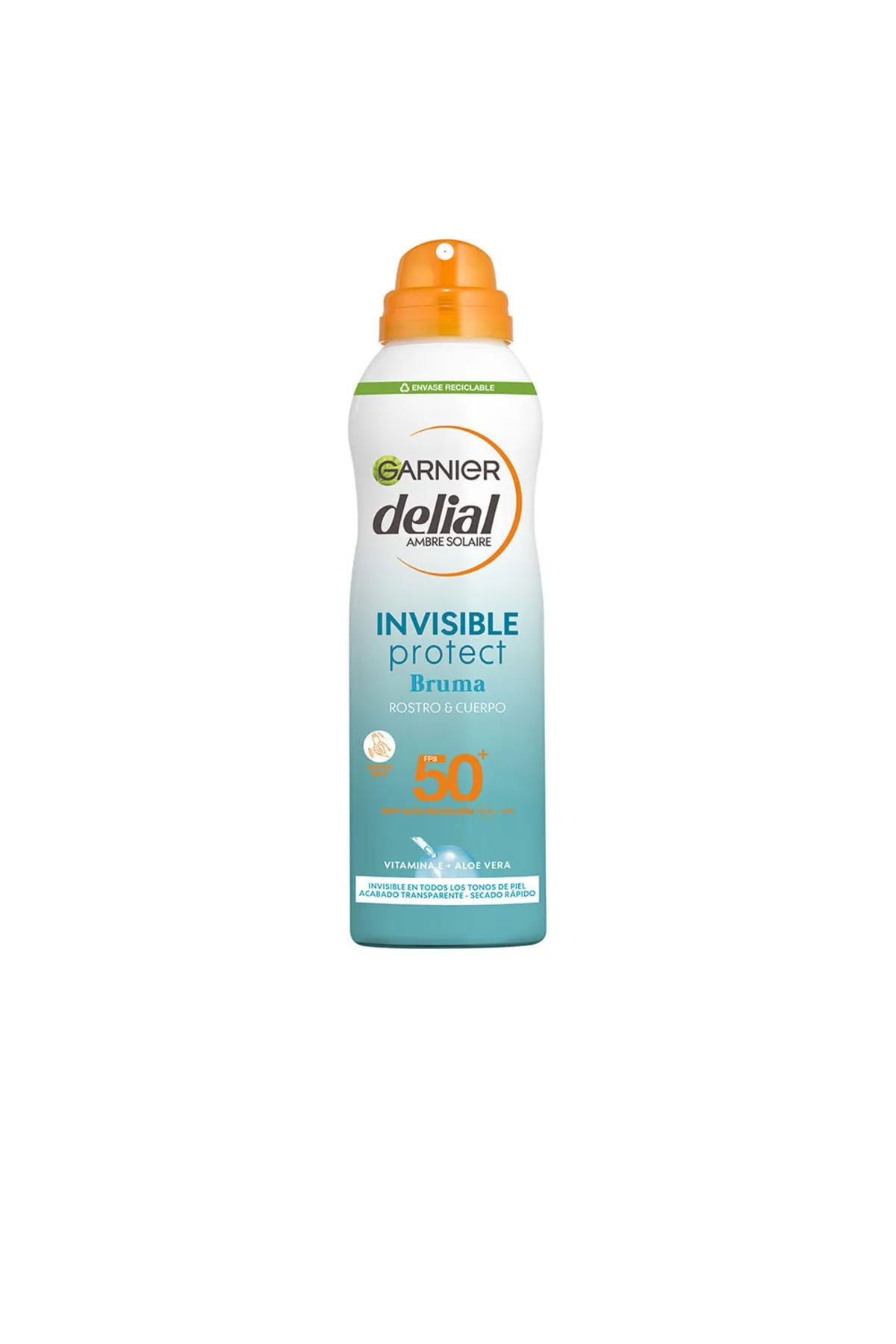 Garnier  Invisible Protect Gesichts- und Körperspray Spf50+ Garnier 200 ml