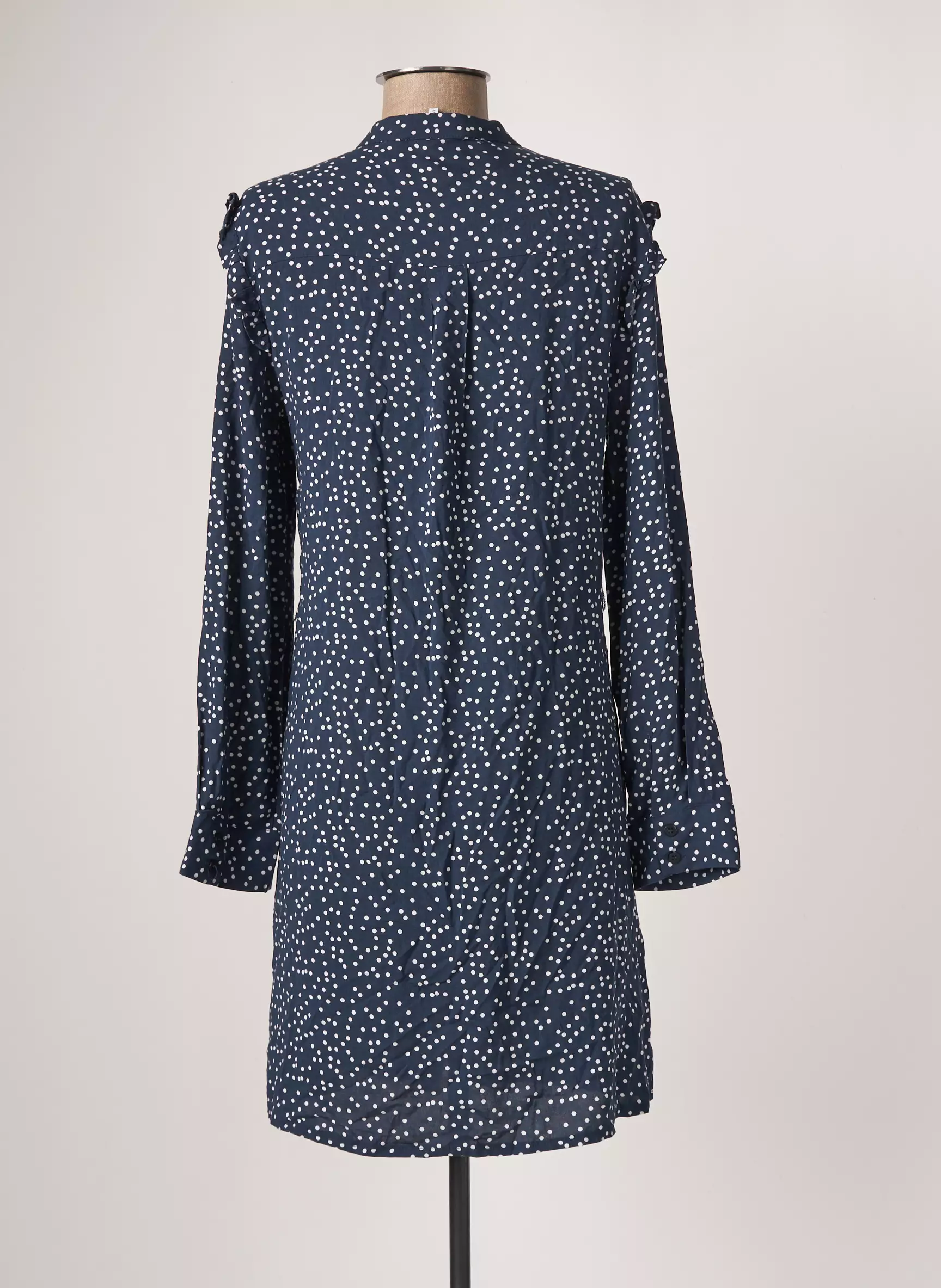 Clouds Of Fashion Robes Mi Longues Femme couleur bleu