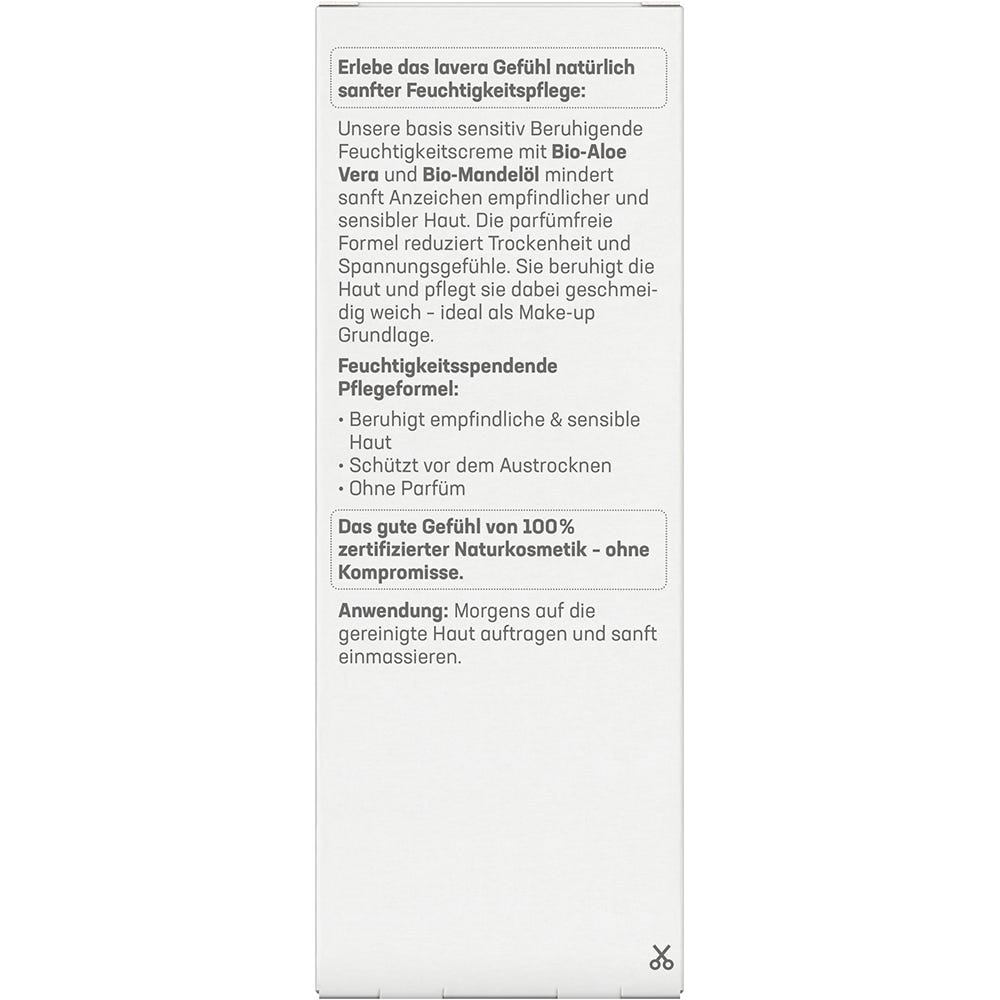 Lavera Basis Sensitiv Beruhigende Feuchtigkeitscreme 50 ml