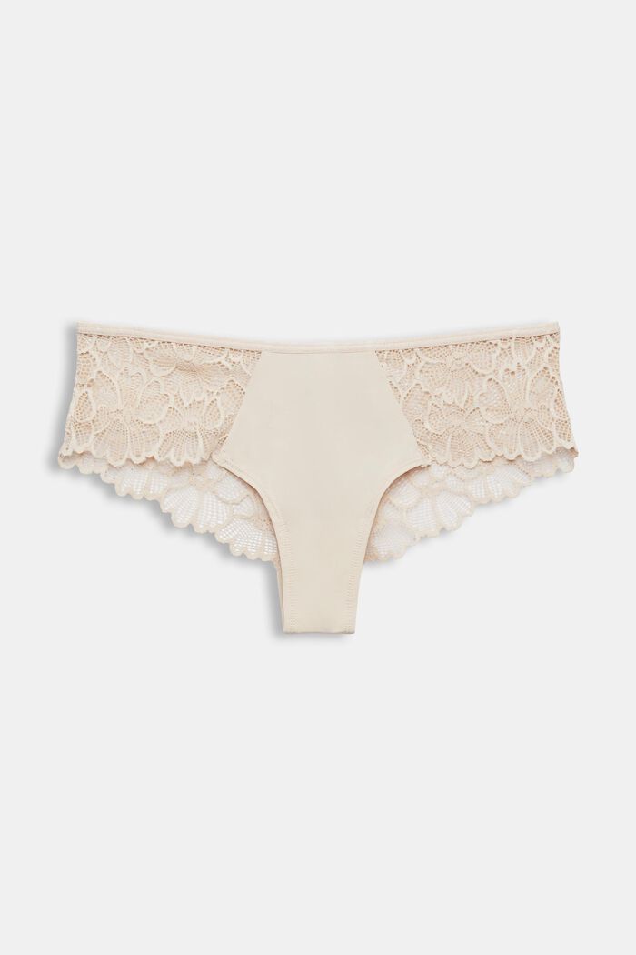 Brazilian-Hipster-Shorts mit Spitze