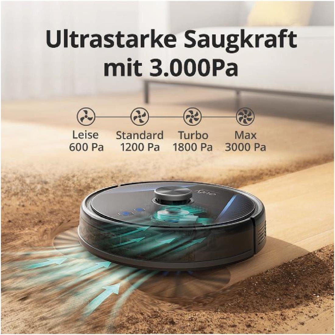 eufy Saugroboter RoboVac L35 Hybrid Saug-Wischroboter