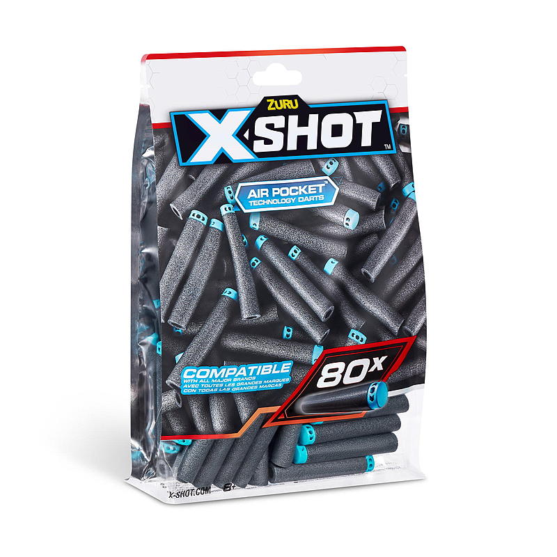 X-Shot Piler 80-pk, X-shot