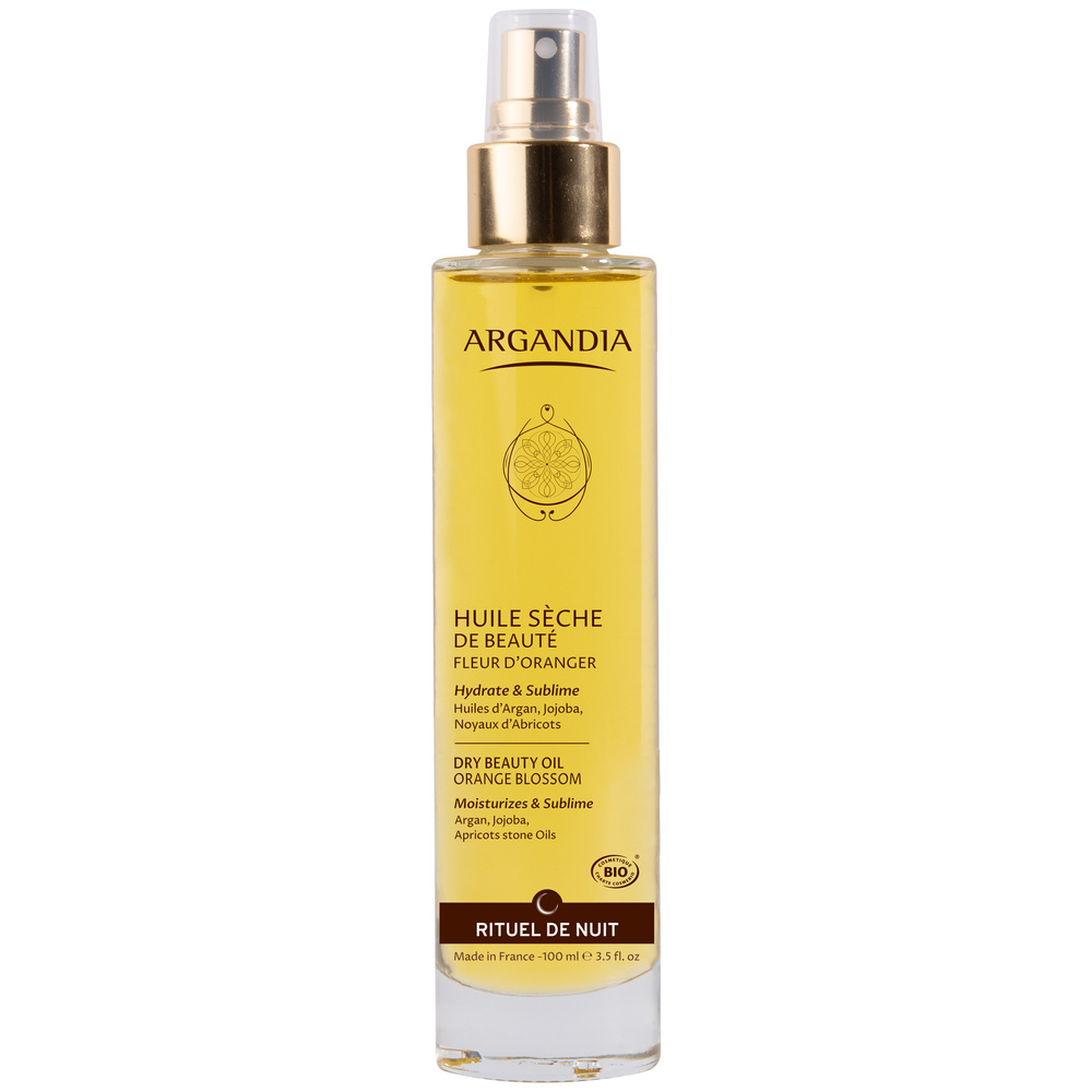 Argandia Beauté Fleur d'Oranger Huile Sèche