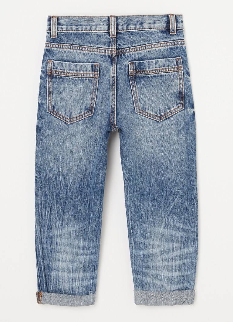 Sisley Young Tapered fit jeans with logo