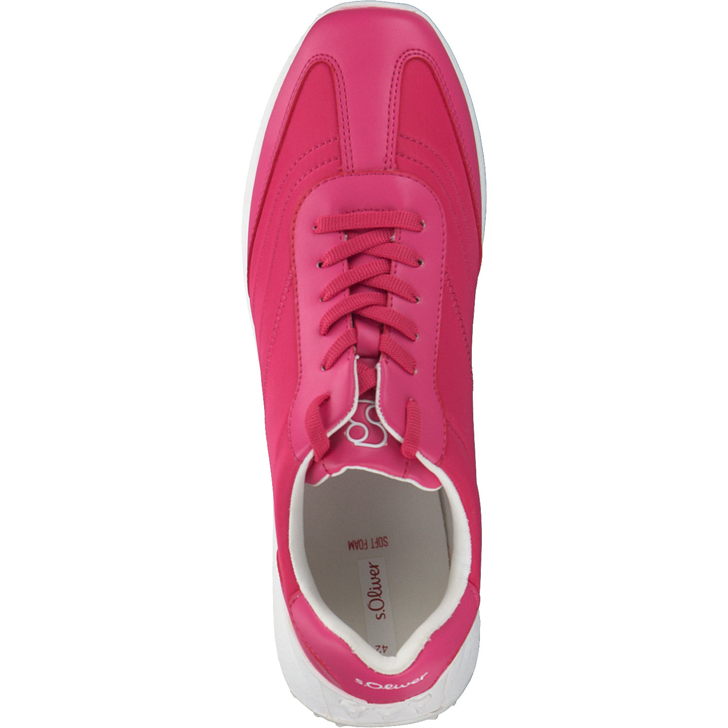 s. Oliver 23605, Schnürschuhe, Damen, fuxia