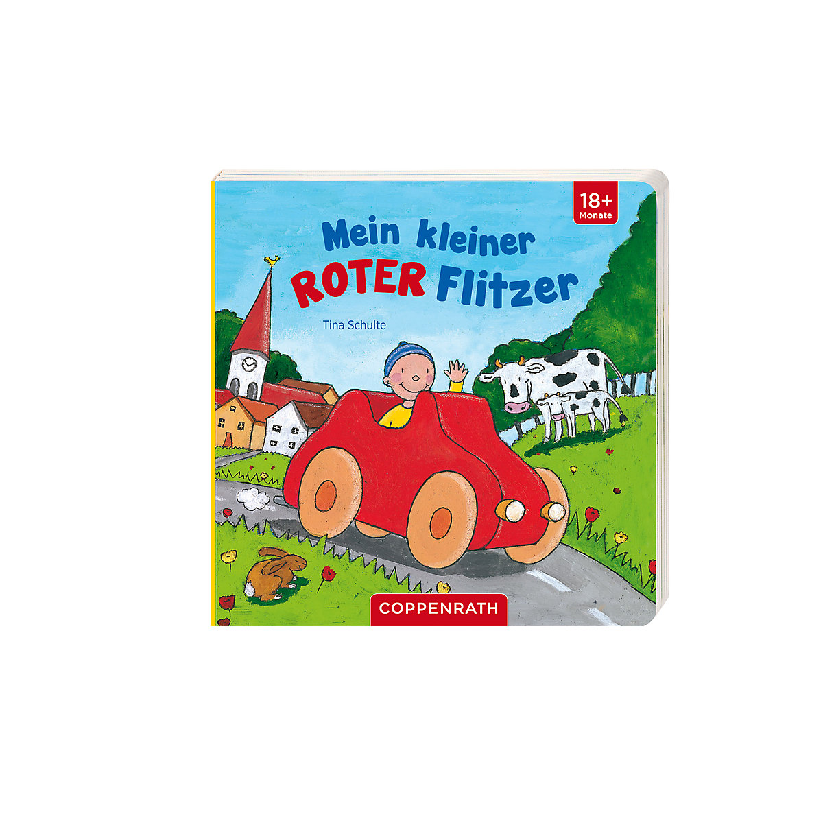 Mein kleiner roter Flitzer, mit Holzauto