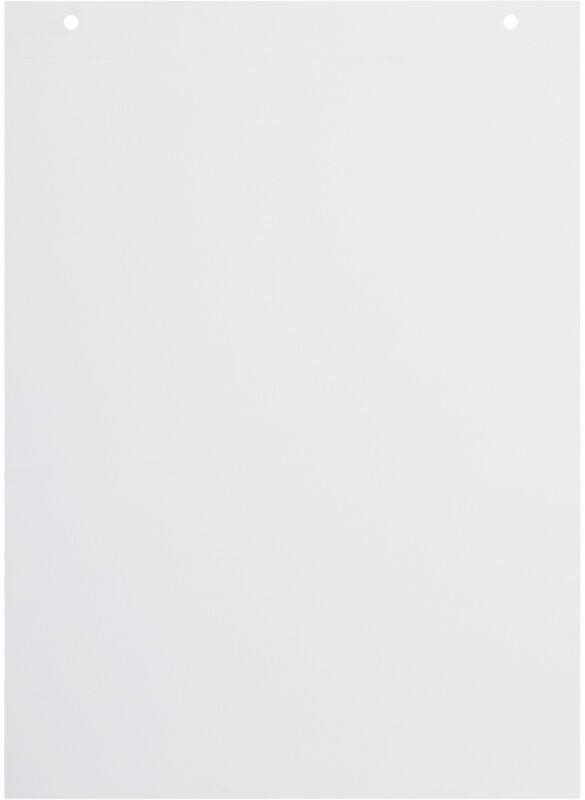 Viking Flipchart-Papier Blanko Euro 50 g/m² 5 Stück à 50 Blatt