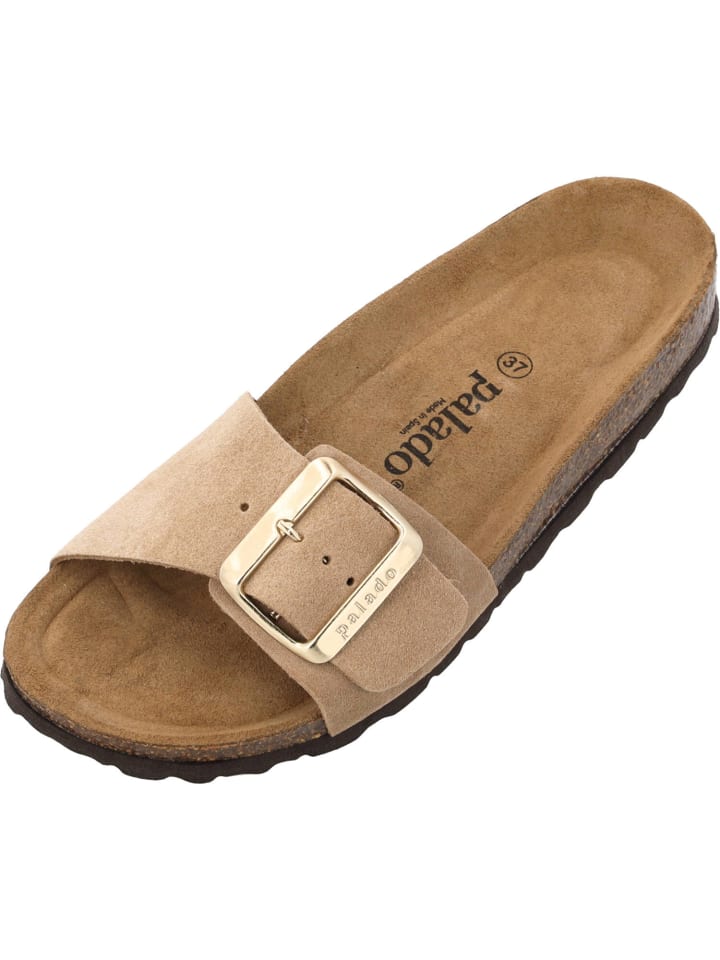 palado Pantoletten in braun velours günstig kaufen 42