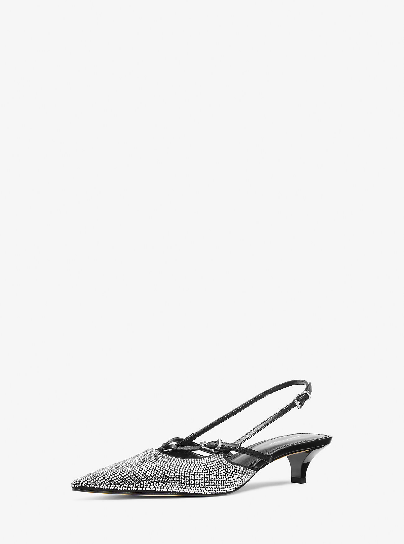 Selina Utsmykket Slingback Pumps - SVART