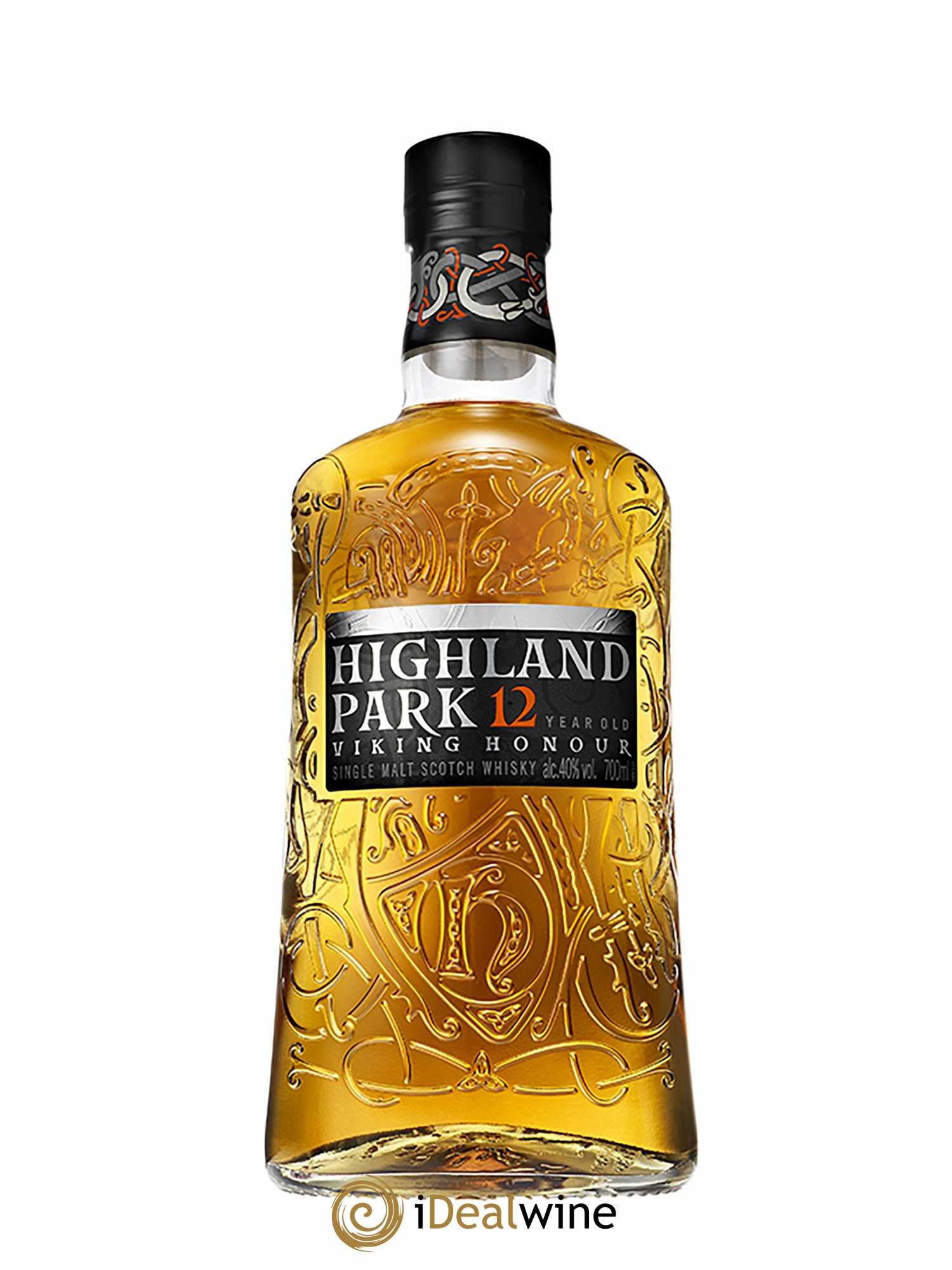 Highland Park 12 years Of. Single Malt Whisky (70 cl)  - Lot de 1 Bouteille