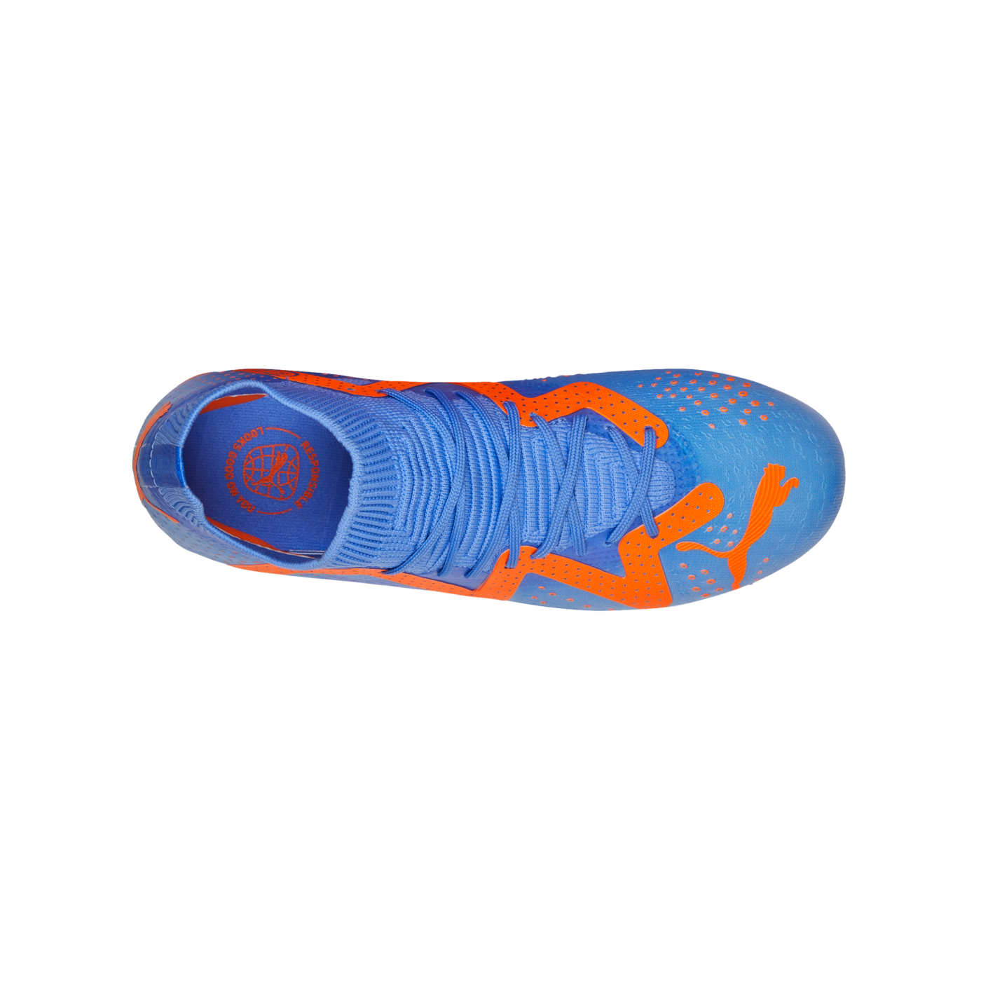 PUMA FUTURE Match FG/AG Supercharge Kids Blau Orange F01