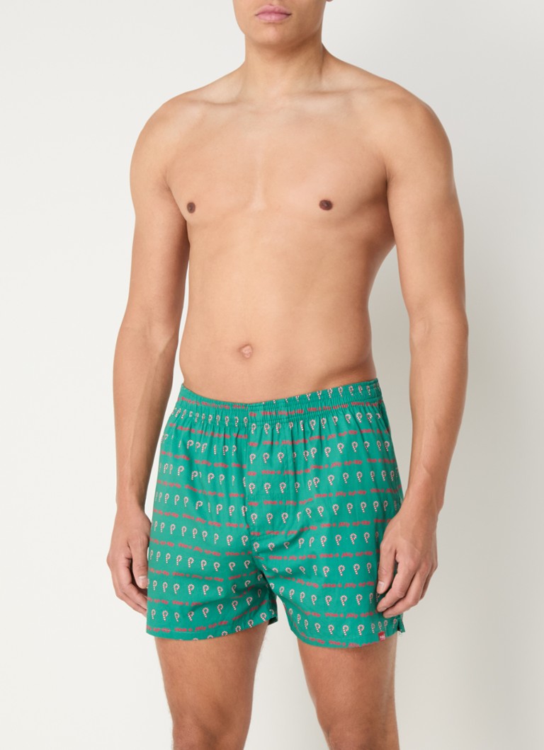 Pockies Jolly Ass organic cotton boxer shorts in a 2-pack gift box