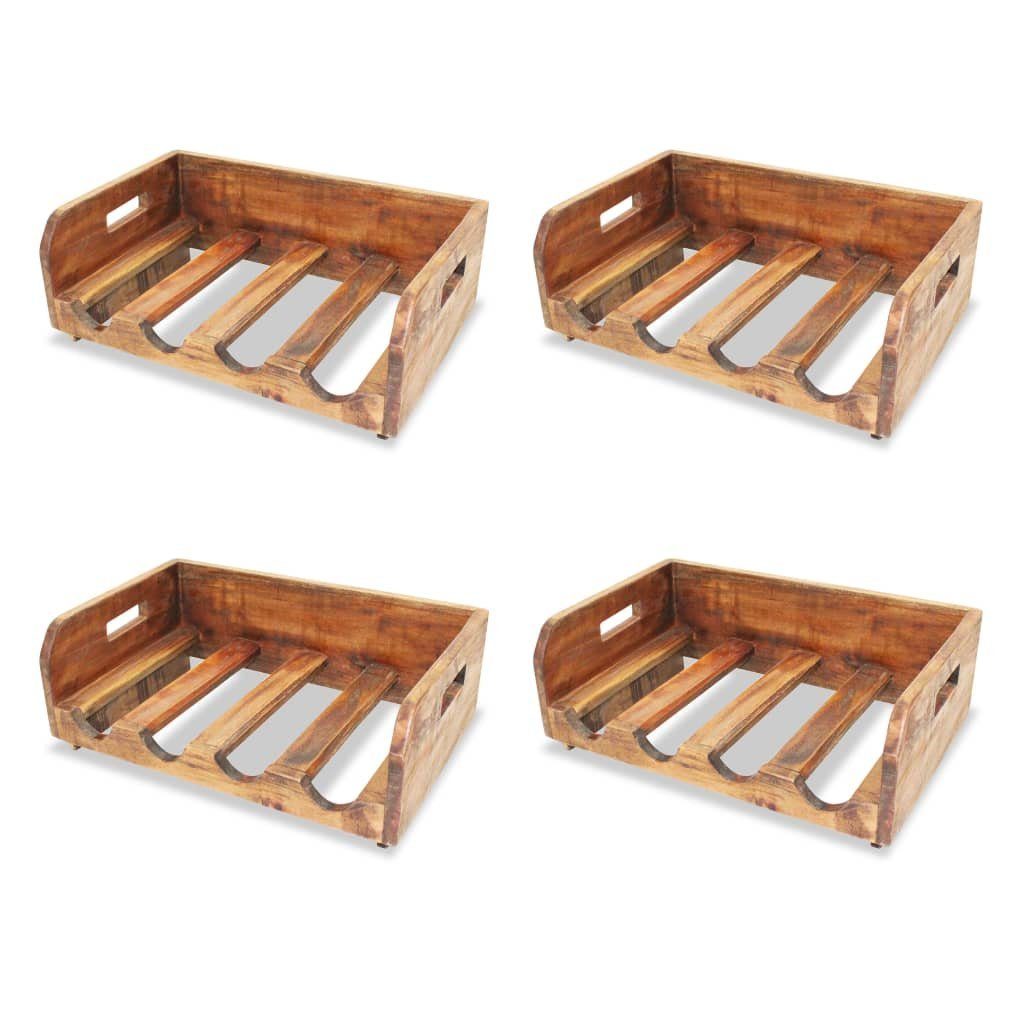vidaXL Weinregal Weinregal Flaschenregal Weinschrank Flaschenständer für 16 Flaschen Re