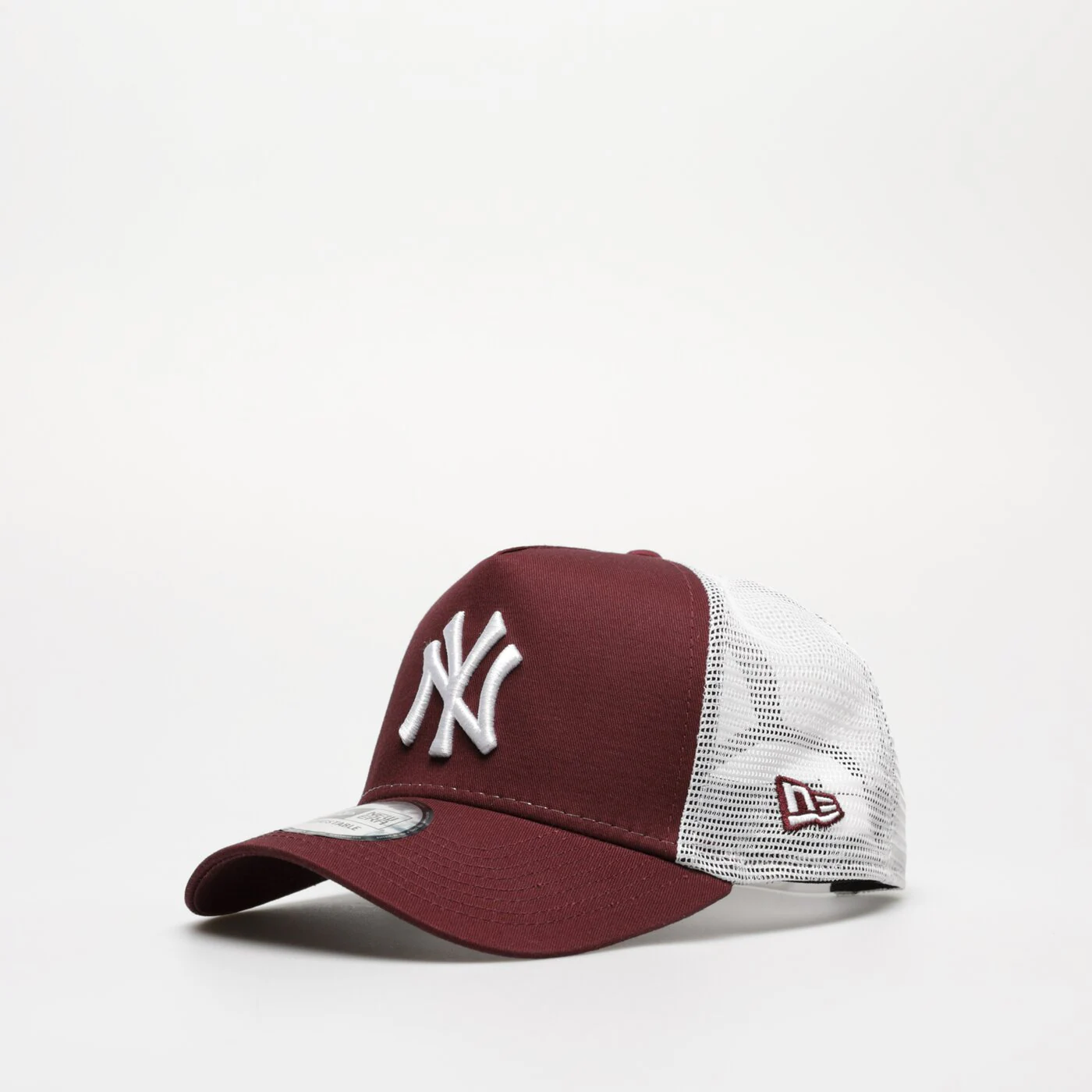 NEW ERA MÜTZE LEAGUE ESS 9FORTY TRUCKER NYY MRN NEW YORK YAN Dunkelrot