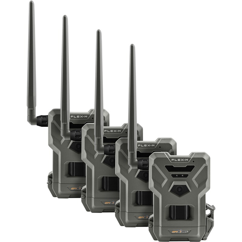 Spypoint Wildkamera Flex-M &ndash; 4er-Pack