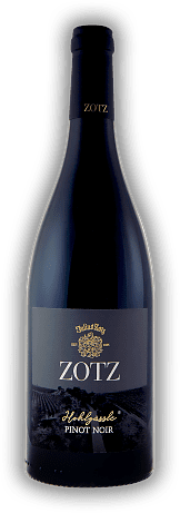 Julius Zotz, Heitersheimer Maltesergarten, Hohlgässle, Pinot Noir Reserve, Qualitätswein, trocken, 2019, Baden  Julius Zotz, Heitersheimer Maltesergarten, Hohlgässle, Pinot Noir Reserve, Qualitätswein, trocken, 2019, Baden   Jahrgang 2019 - 0,75	 Lit