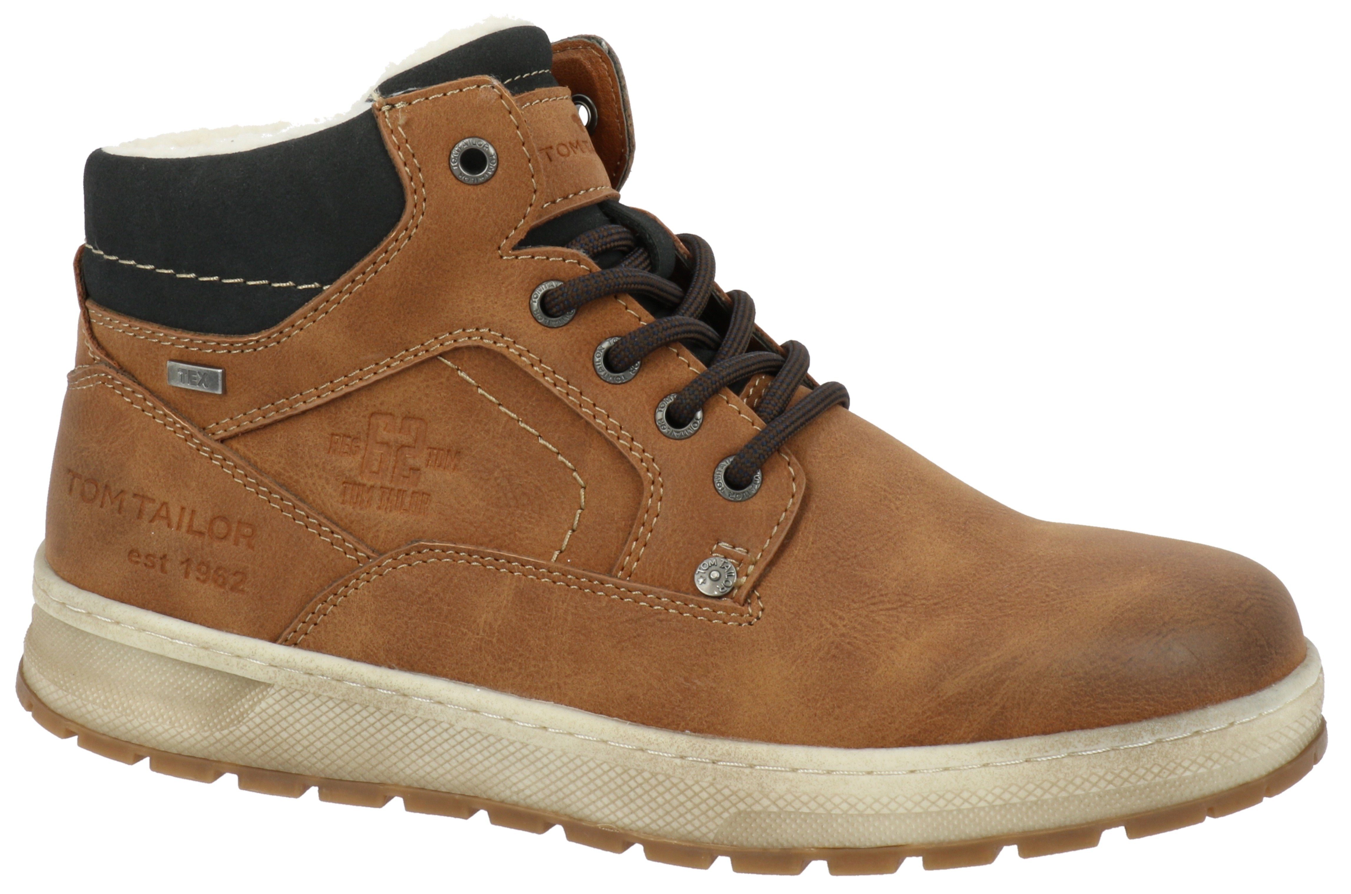 TOM TAILOR Winterboots mit TEX-Membran, G-Weite