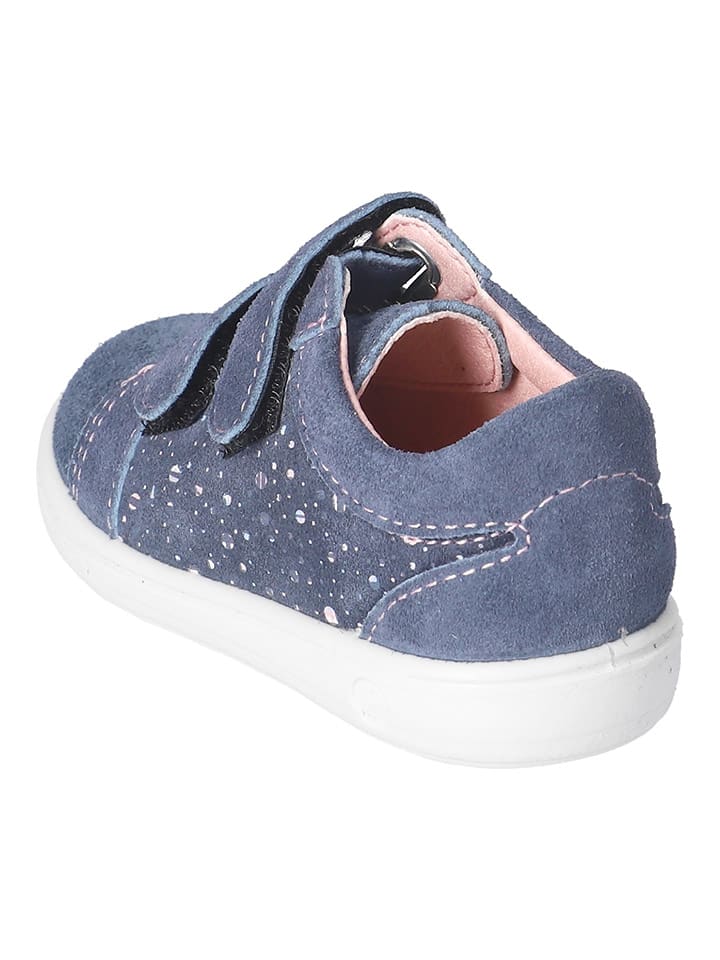 PEPINO Leder-Sneakers in Dunkelblau günstig kaufen