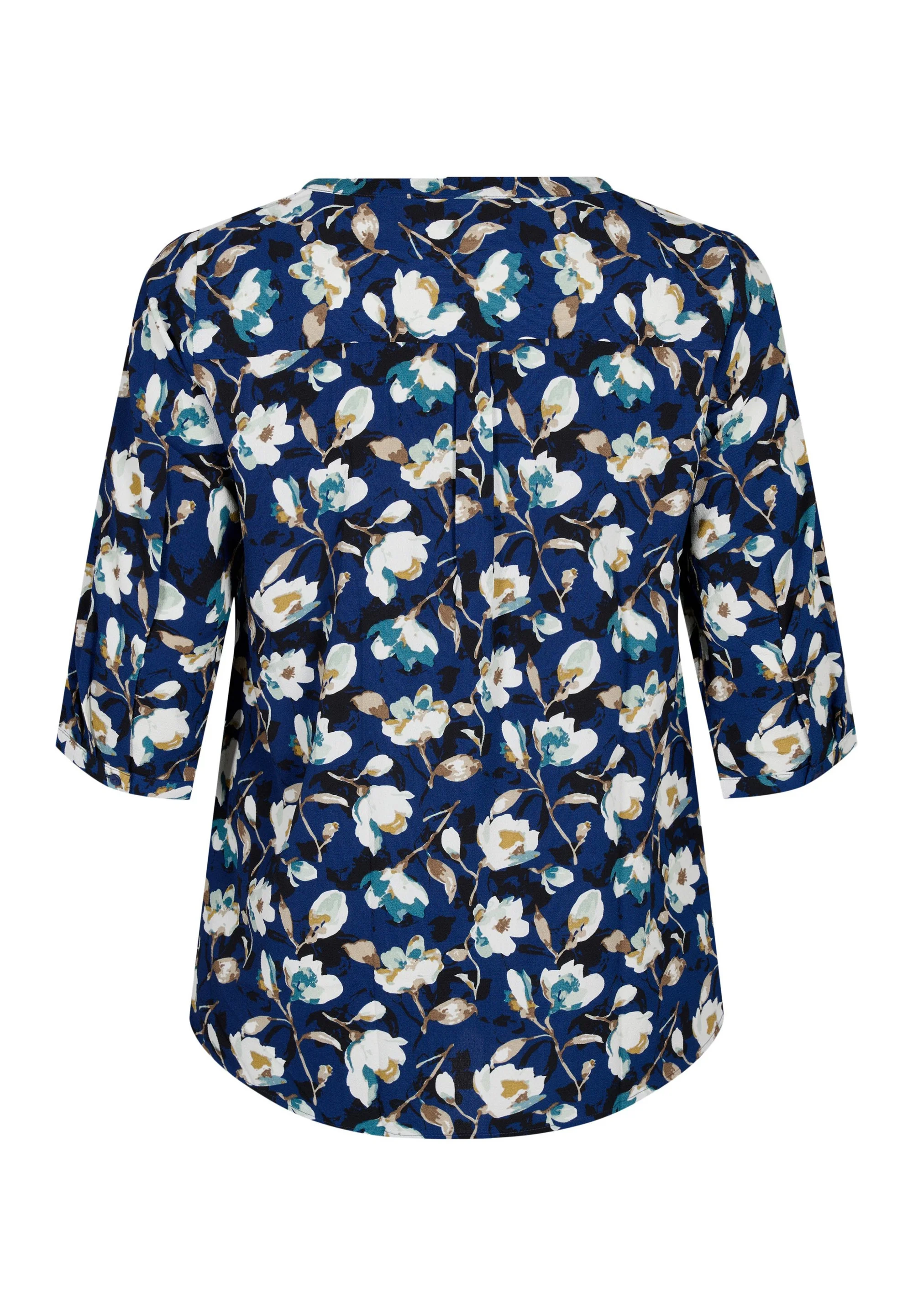 Zizzi FLORALE MIT 3/4-ÄRMELN - Blusa