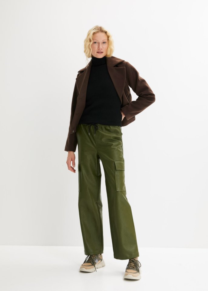 Rollkragenpullover, eng anliegend