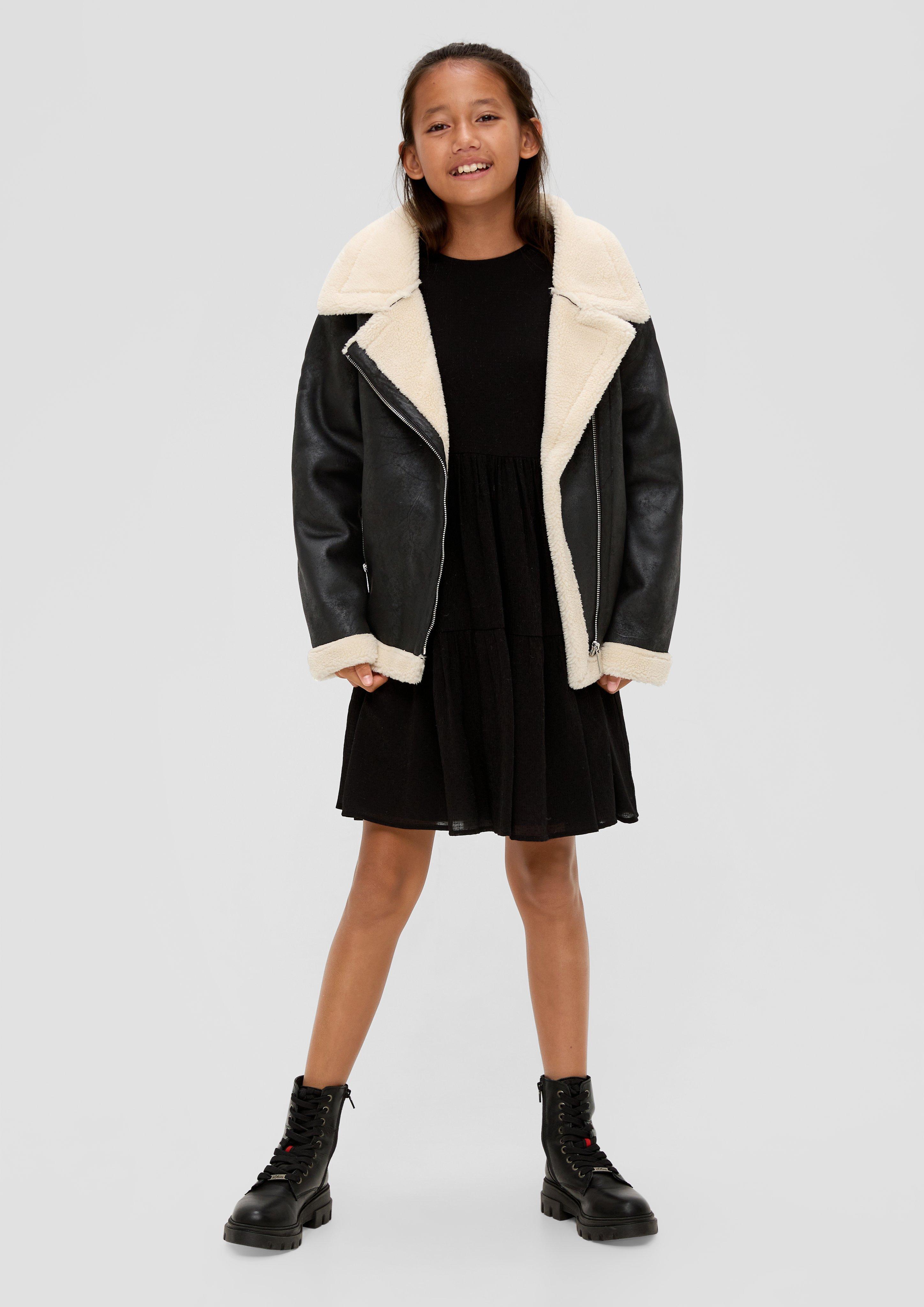 Jacke aus Lederimitat  2137203-9999