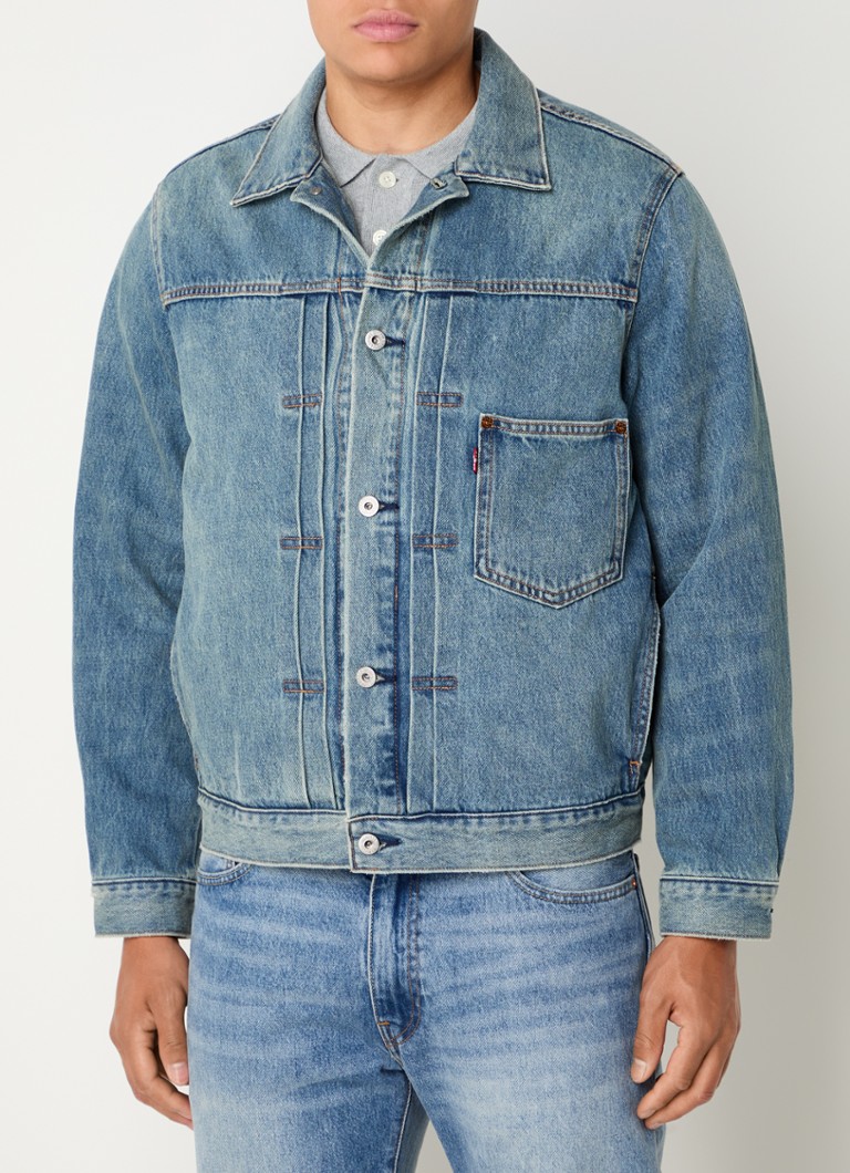 Jachetă din denim Levi's Happy And Well cu căptușeală detașabilă