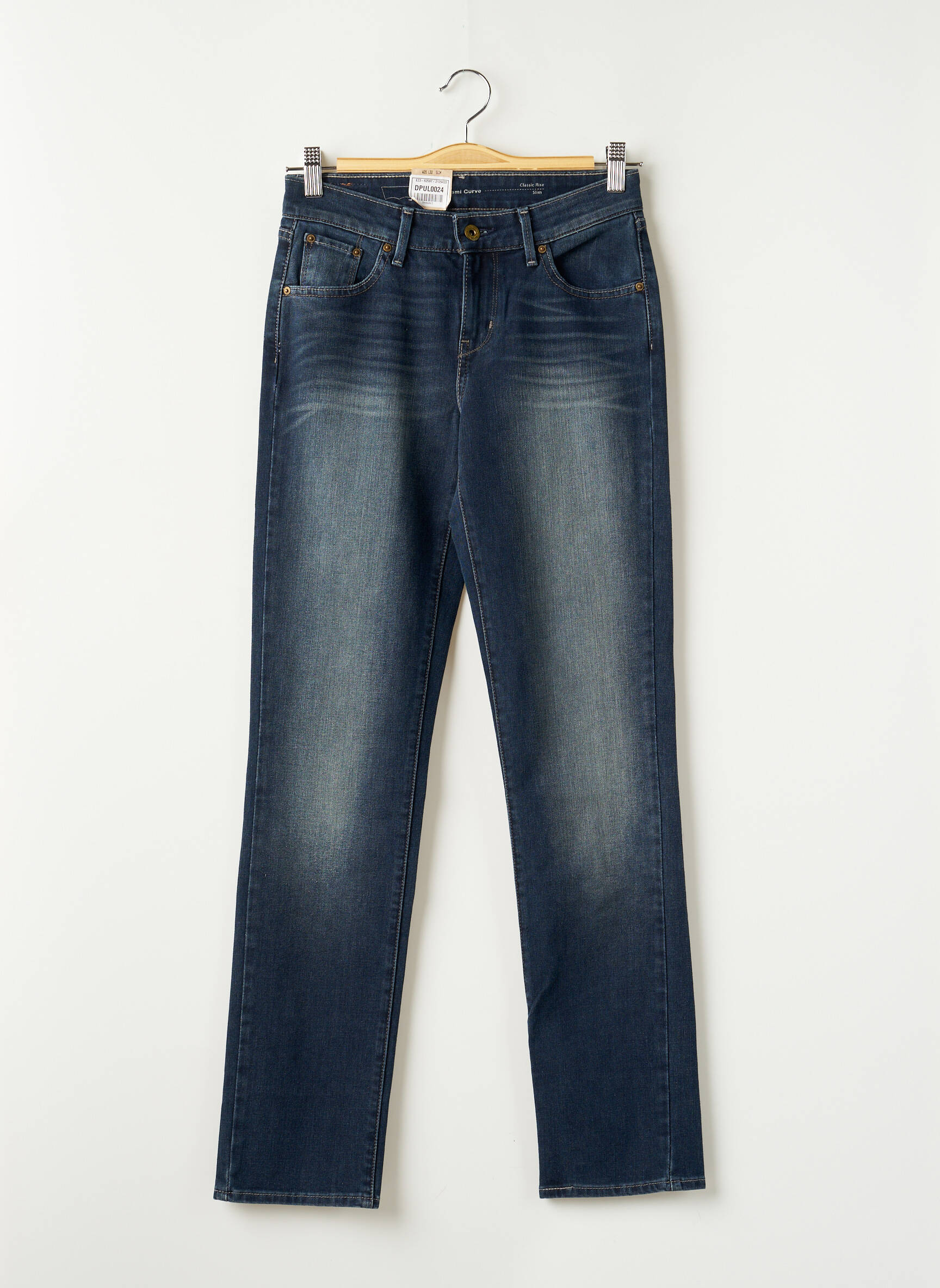 Levis Jeans Coupe Slim Femme couleur bleu