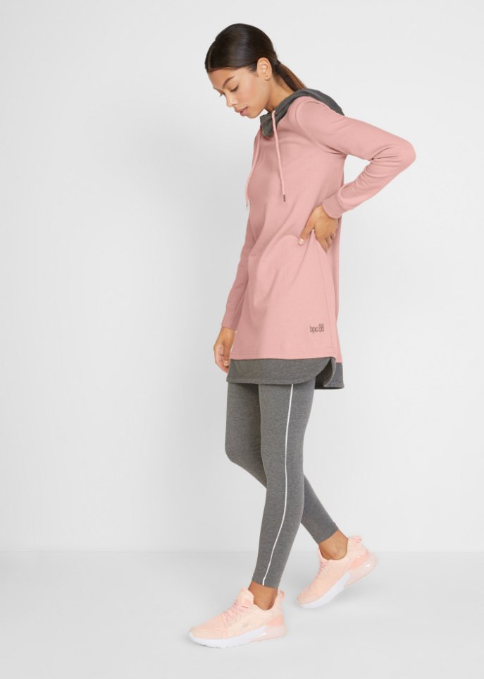 Longsweatshirt mit Leggings (2-tlg. Set)