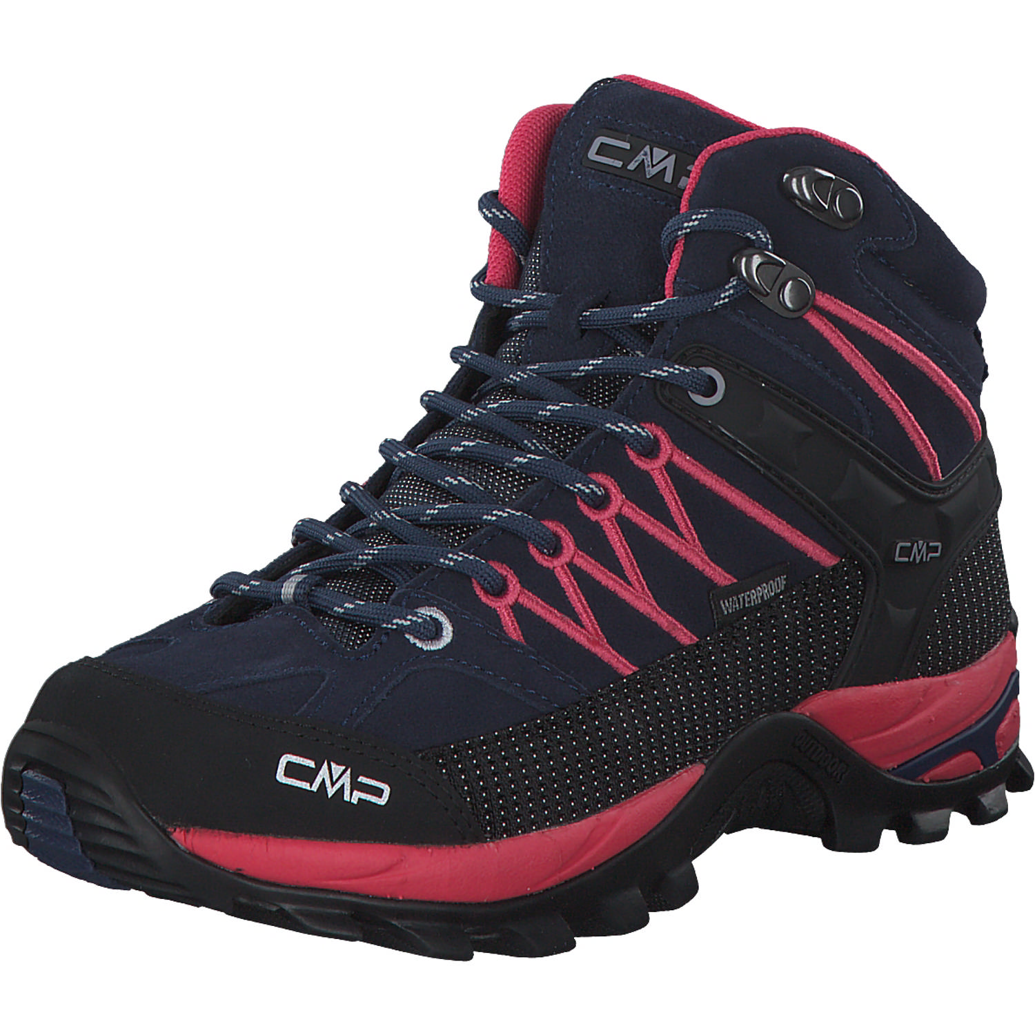 CMP Rigel Mid 3Q12946, Trekkingschuhe, Damen, Schwarz