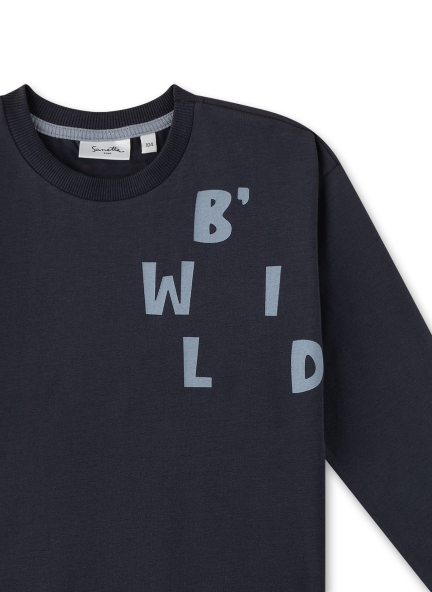 Jungen-Langarmshirt Blau