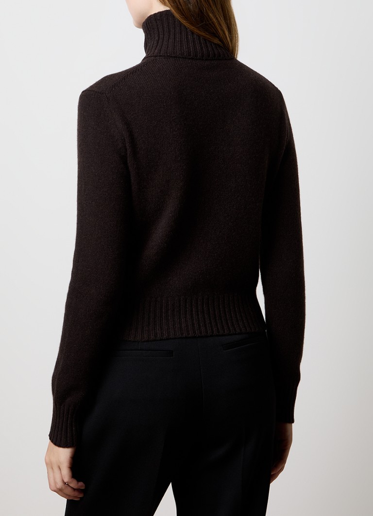 Maglione a collo alto in cashmere pregiato AMI Paris