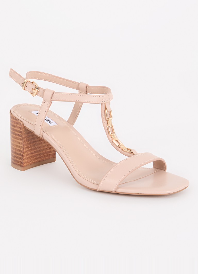 Sandale din piele Justify de la Dune London