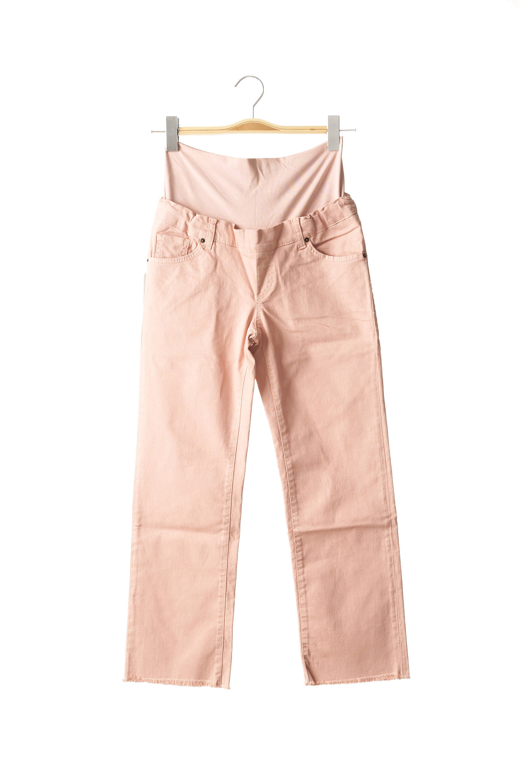 Attesa Pantalons Maternite Femme couleur rose