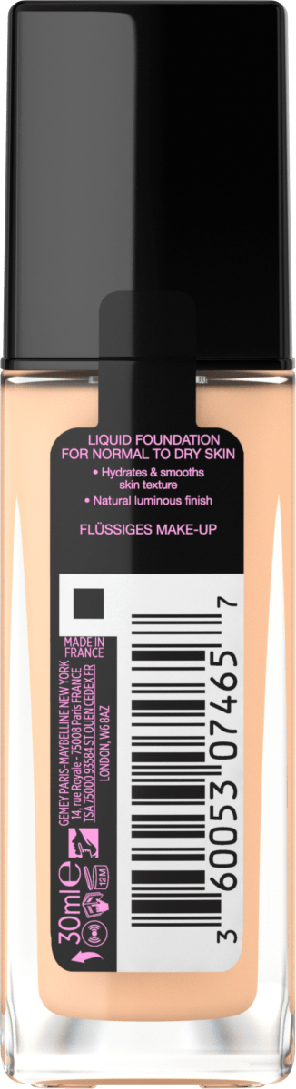 Foundation Fit Me Liquid 110 Porcelain, LSF 18, 30 ml