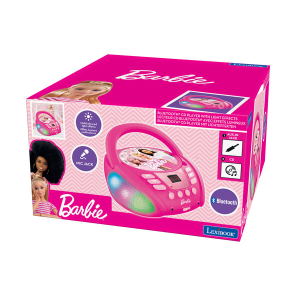Barbie Bluetooth® CD-Spieler mit Lichteffekten