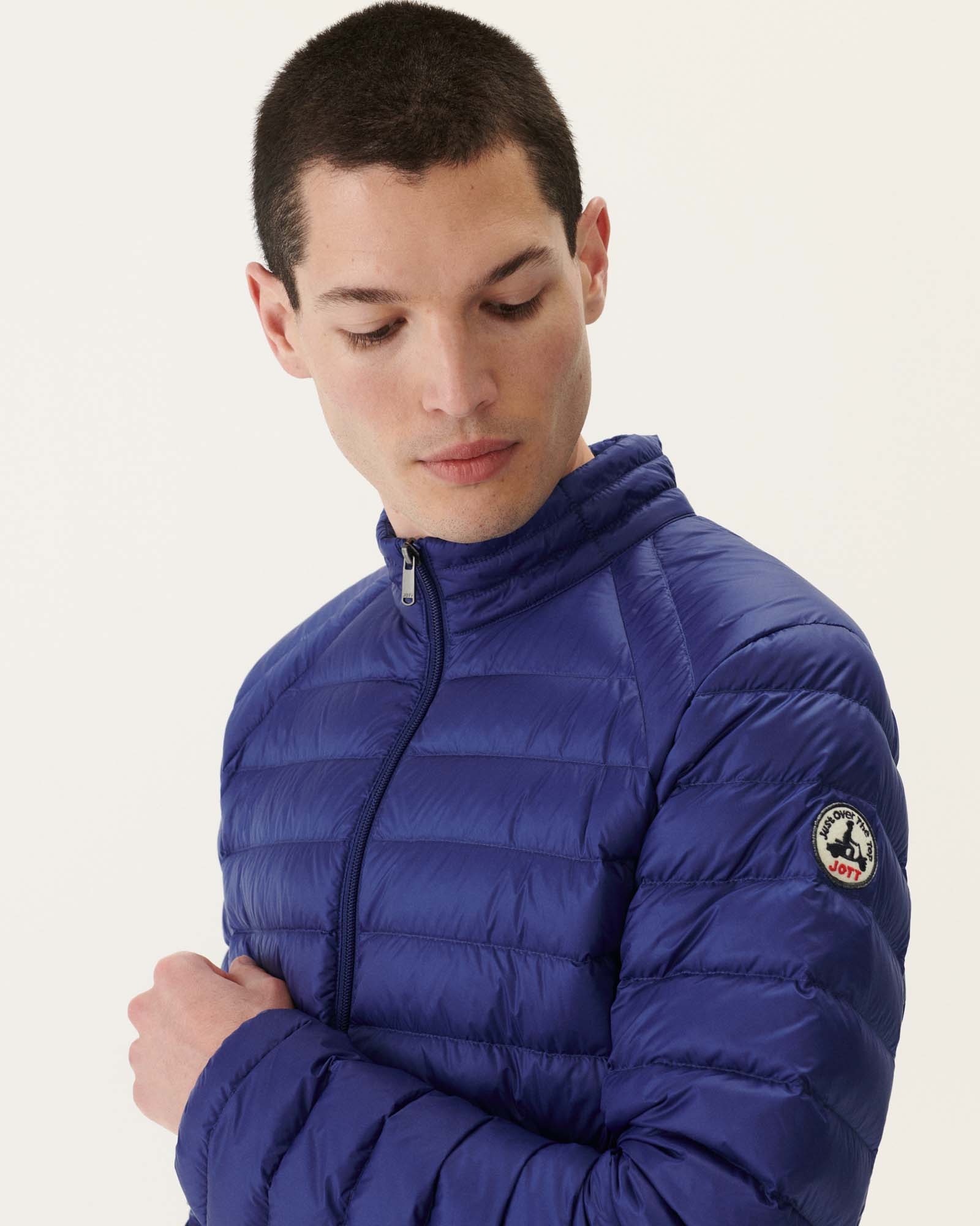 Doudoune légère Dark denim Mat