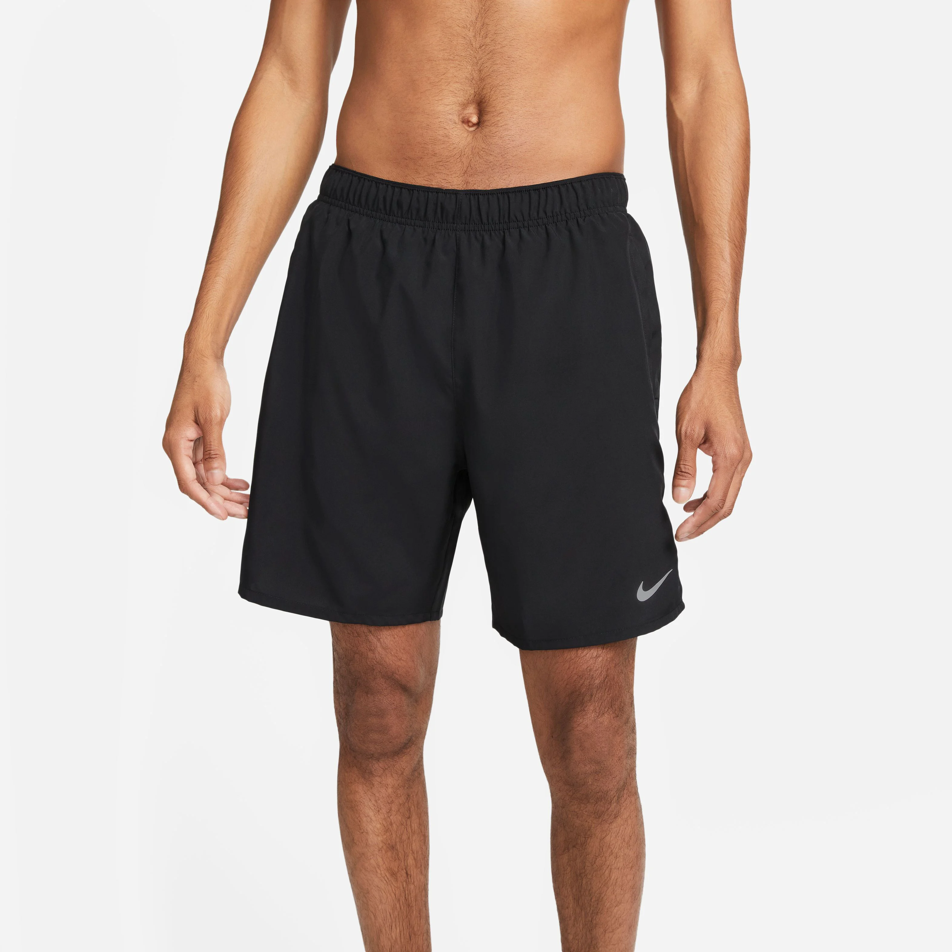 Dri-Fit Challenger 7in 2in1 Shorts Herren - Schwarz, Grau