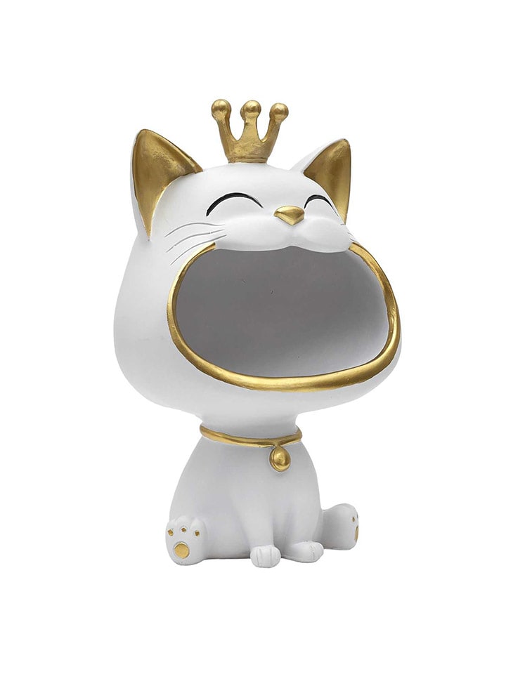 The Concept Factory Dekofigur in Weiß/ Gold - (H)25,5 cm günstig kaufen onesize