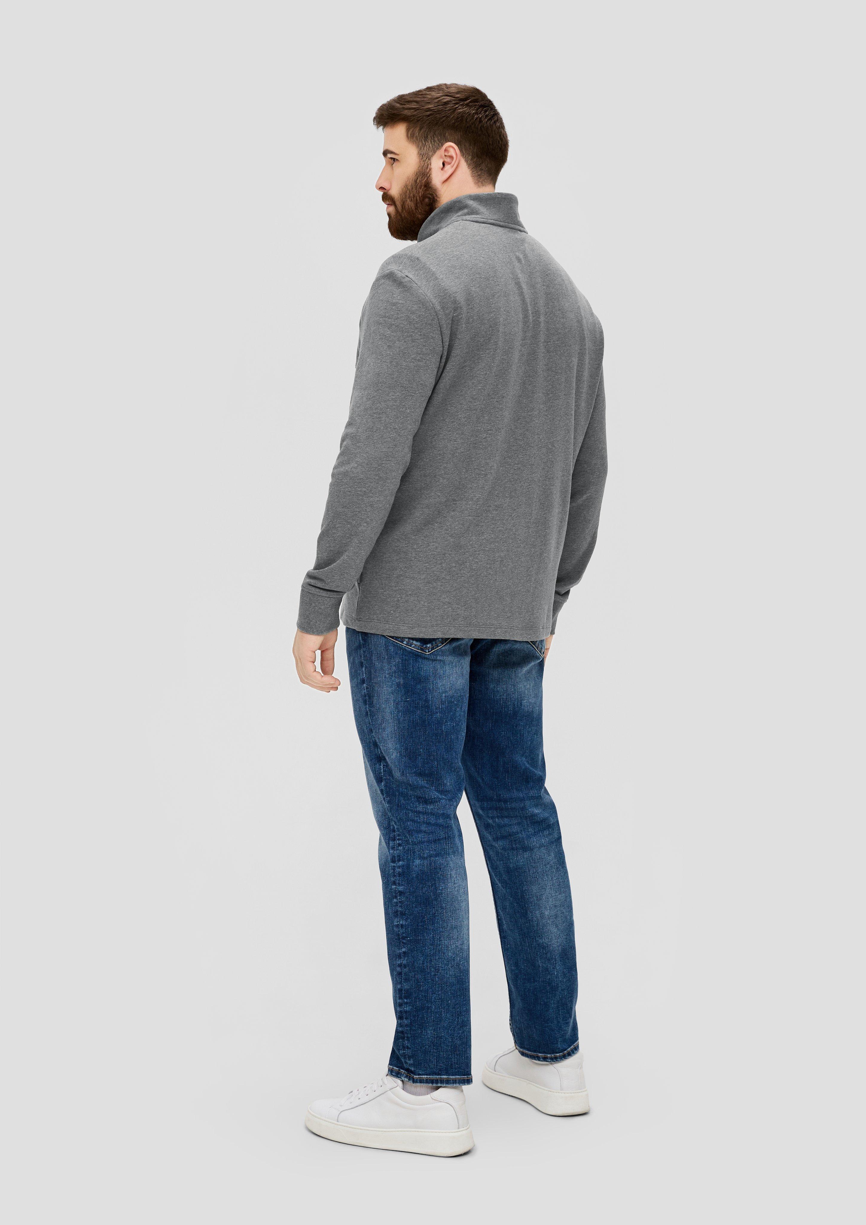 Sweatshirt mit Brusttasche  2139748-9730