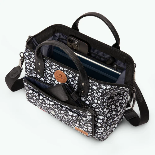 Crossbody Adventurer Catan black and white