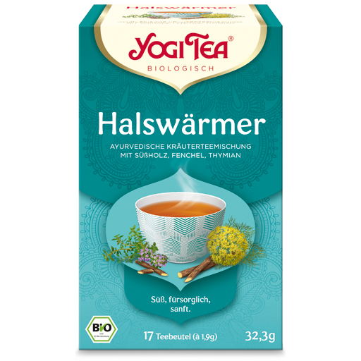YOGI TEA Halswärmer Bio Filterbeutel  17X1.8 g  Filterbeutel