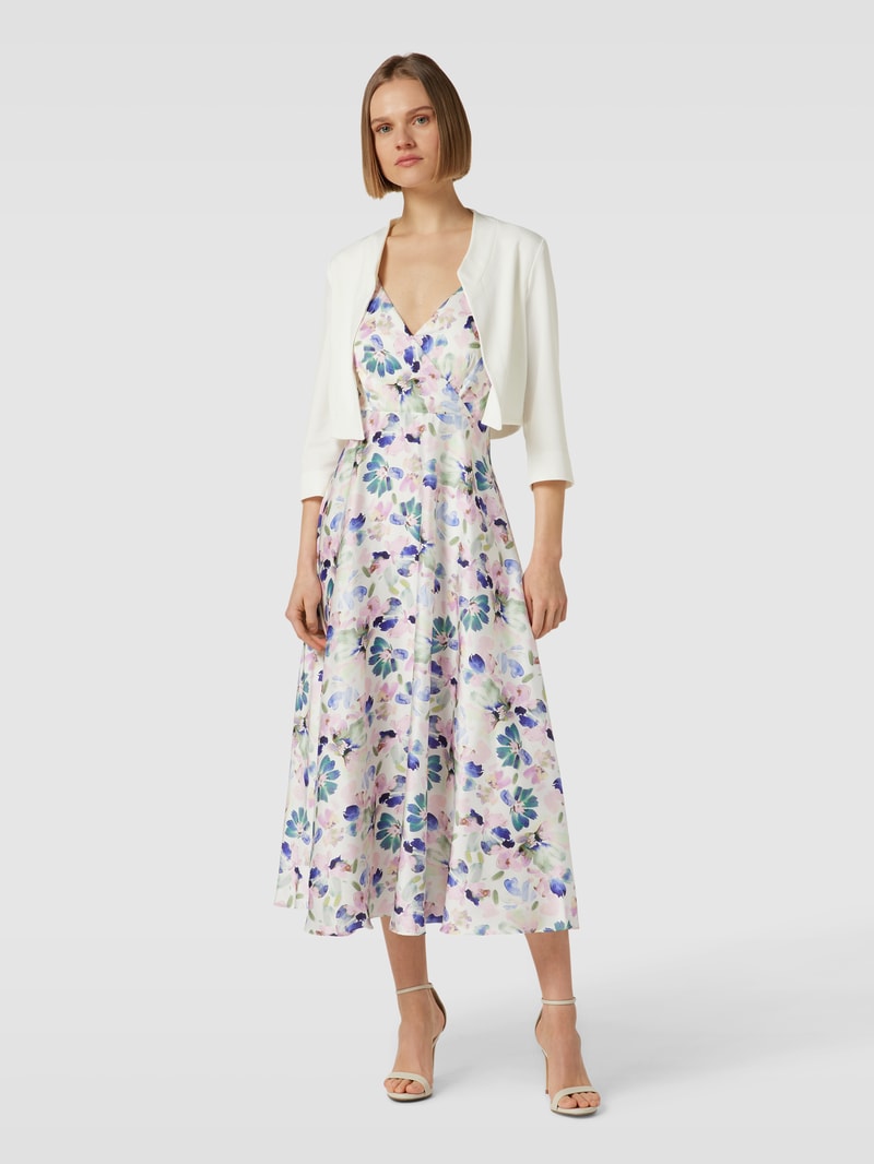 Bolero mit offener Vorderseite in offwhite