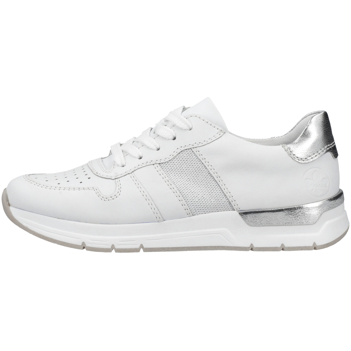 Rieker 58921 Sneaker Low weiss