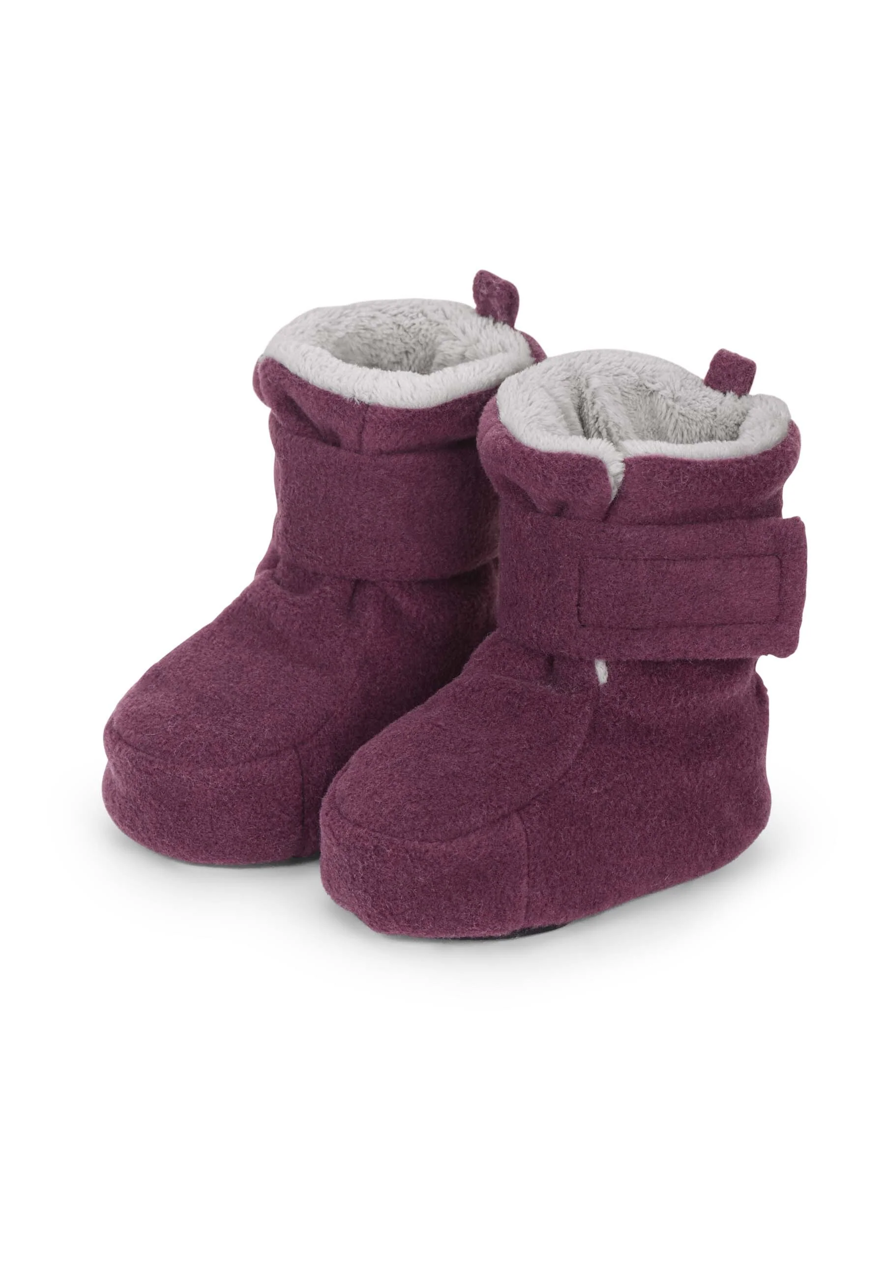 Baby-Schuh aus Microfleece mit Klettverschluss