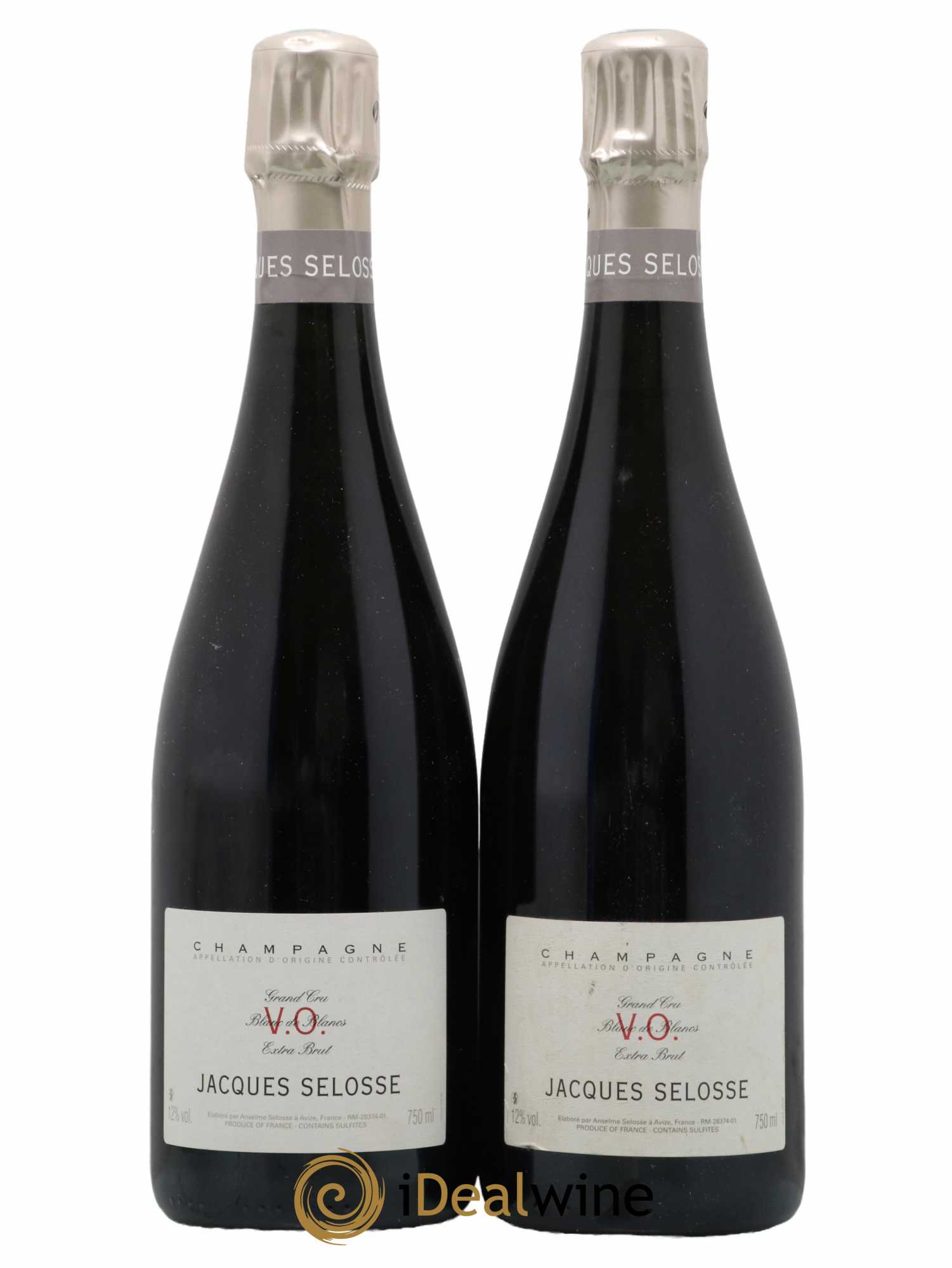 Version Originale Jacques Selosse  2013 - Lot de 2 Bouteilles
