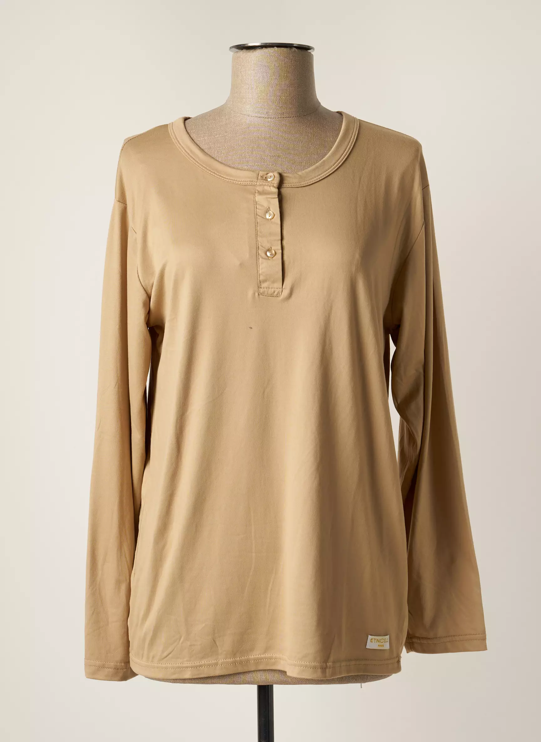 Etincelle Tops Femme couleur beige