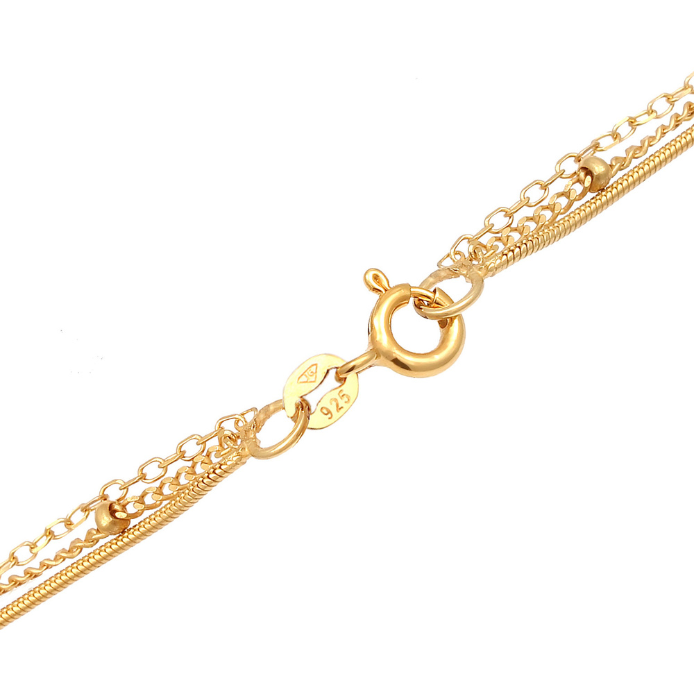 Elli Elli Collier Tendance Minimaliste Collier Femme - (925/1000) Argent collier