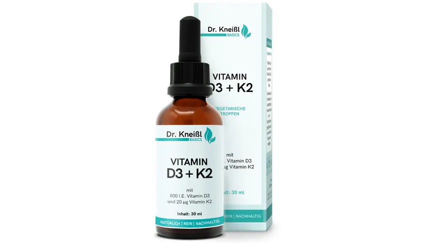 Dr. Kneißl Naturprodukte Vitamin D3+K2 Tropfen 30 ml