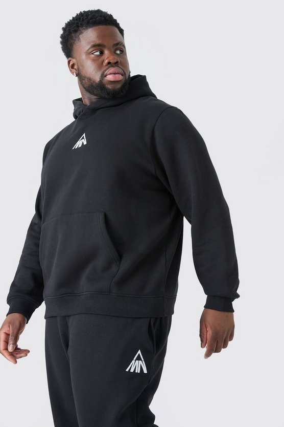 Plus Cargo-Trainingsanzug mit Kapuze